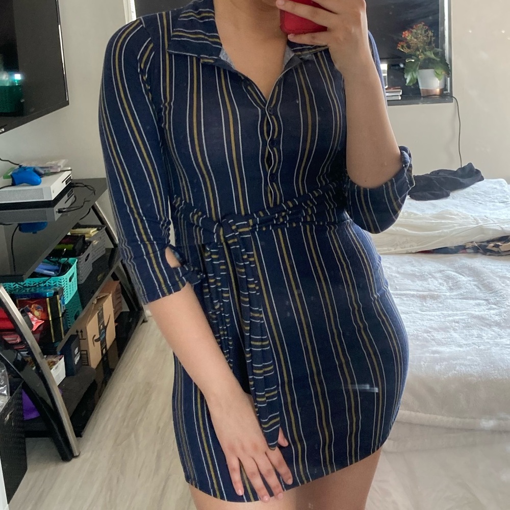 Stripped Dress